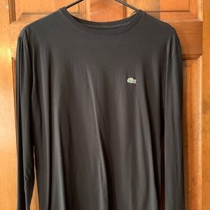 Lacoste Long Sleeve T-Shirt - Black